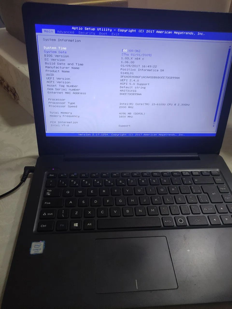 Notebook HD 1 tera i3 6100 - detalhes - Foto 3
