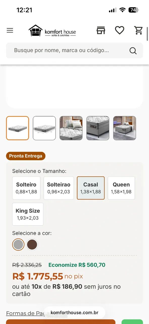 Cama Casal 8 meses de uso  - Foto 5