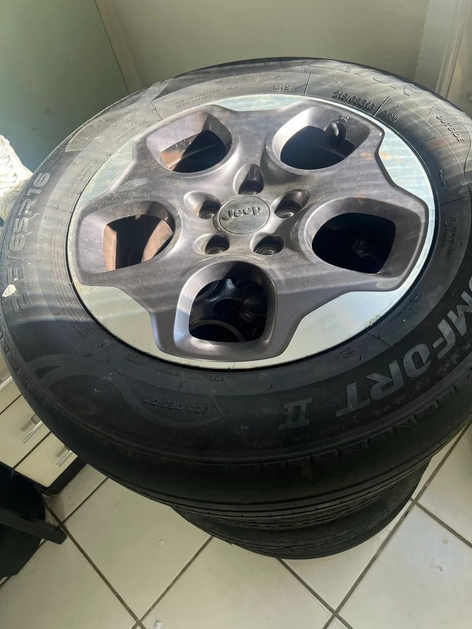 Rodas Aro 16 Original Jeep Renegade - Foto 2