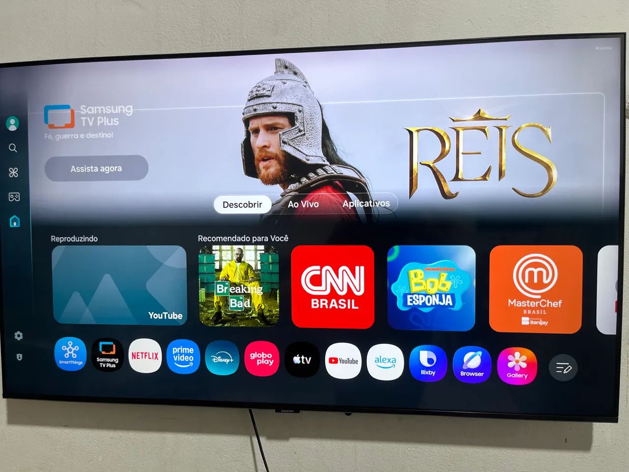 Smart tv Samsung 50 polegadas 4k - Foto 3