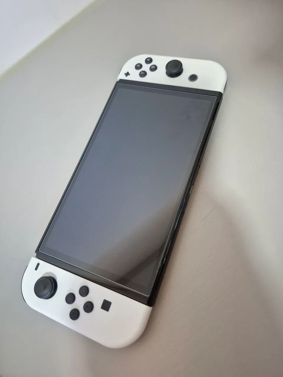 Console Nintendo Switch OLED 64GB Branco Usado - Foto 3