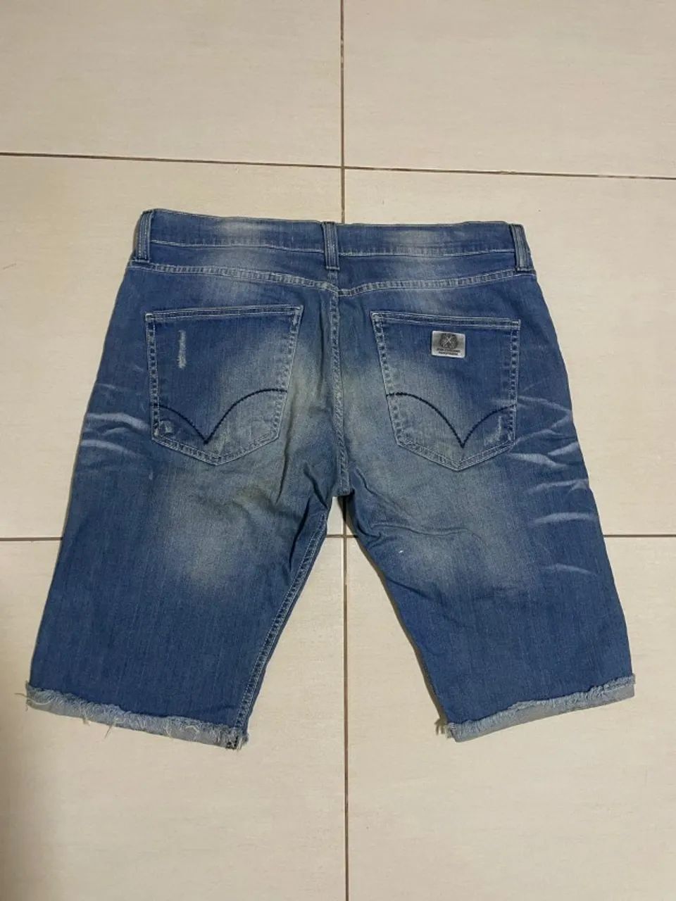 Bermuda Jeans Masculina John John Supreme Destroyed - Foto 4