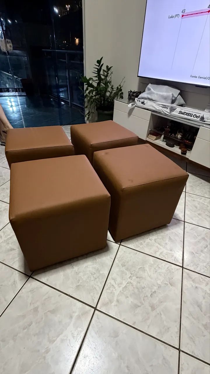 Puffs quadrados 45x45