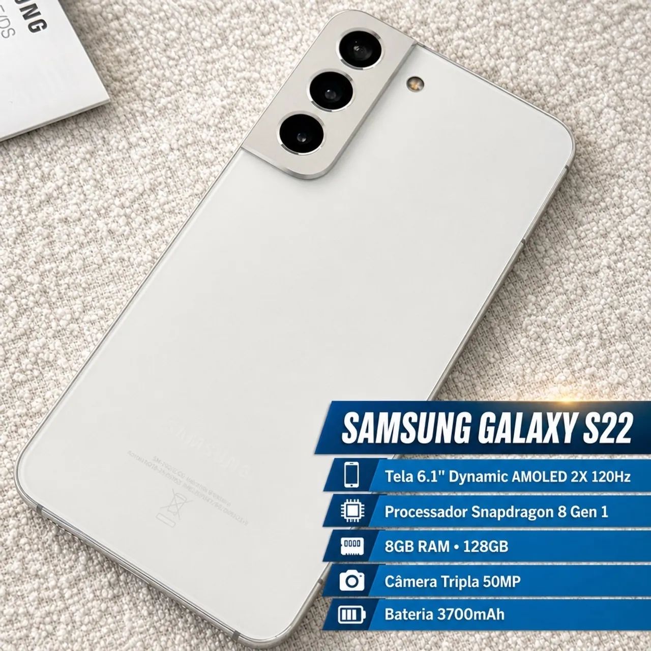 Celular Samsung S22 Smartphone para vender hoje !!!! - Foto 3