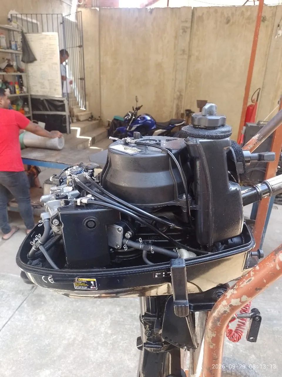 Motor de popa 6HP, 4 tempos  - Foto 4