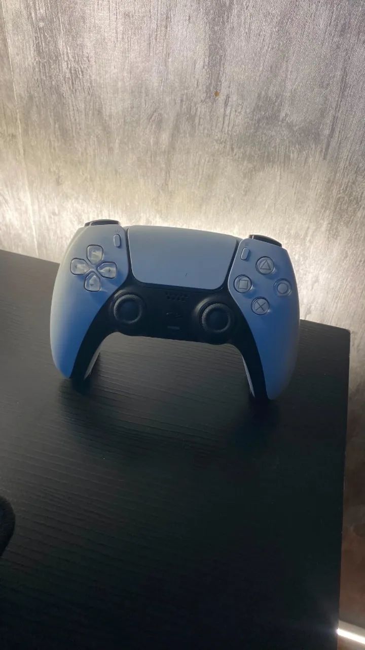PS5 Slim com controle + 2 jogos - Foto 5