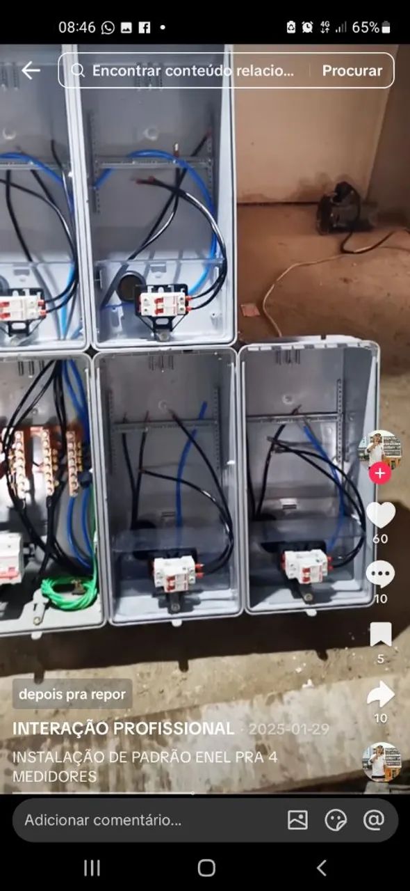 Vendas de Caixas de Luz.