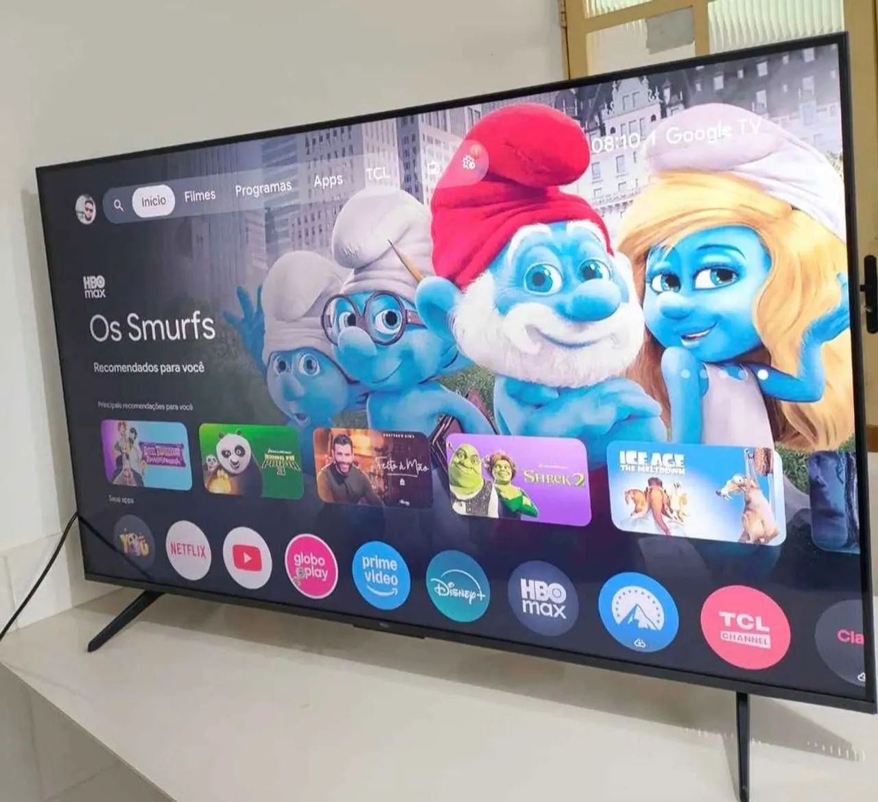 55 POLEGADAS 4K ANDROID GOOGLE TV PLAY STORE BLUETOOTH 300 CANAIS FAÇO ENTREGA SEM CUSTO - Foto 5