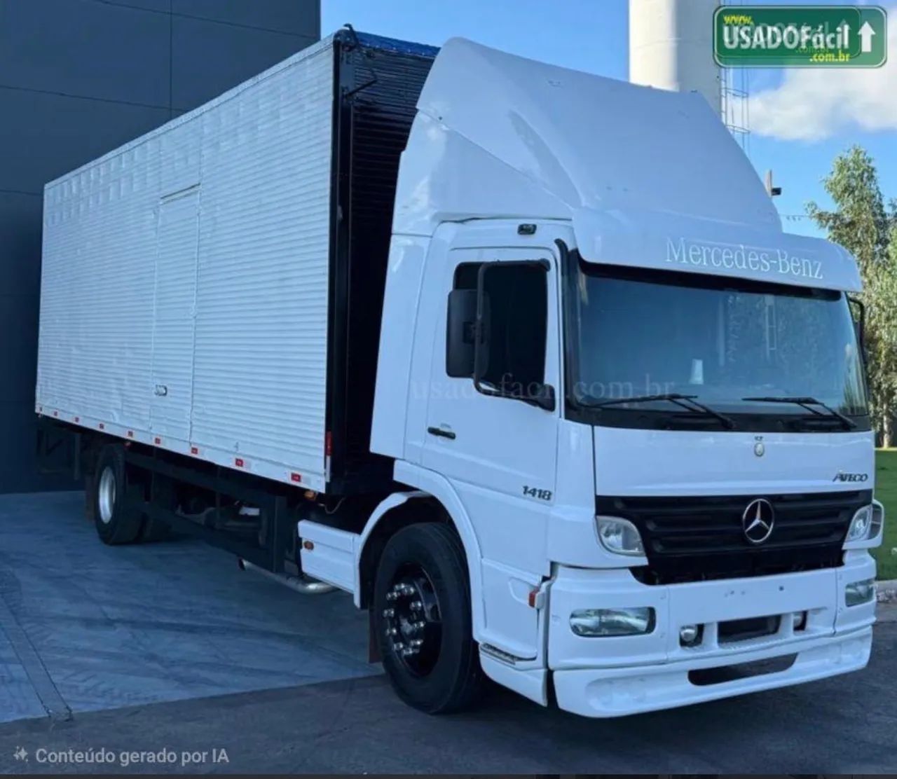 ATEGO 1418 baú 