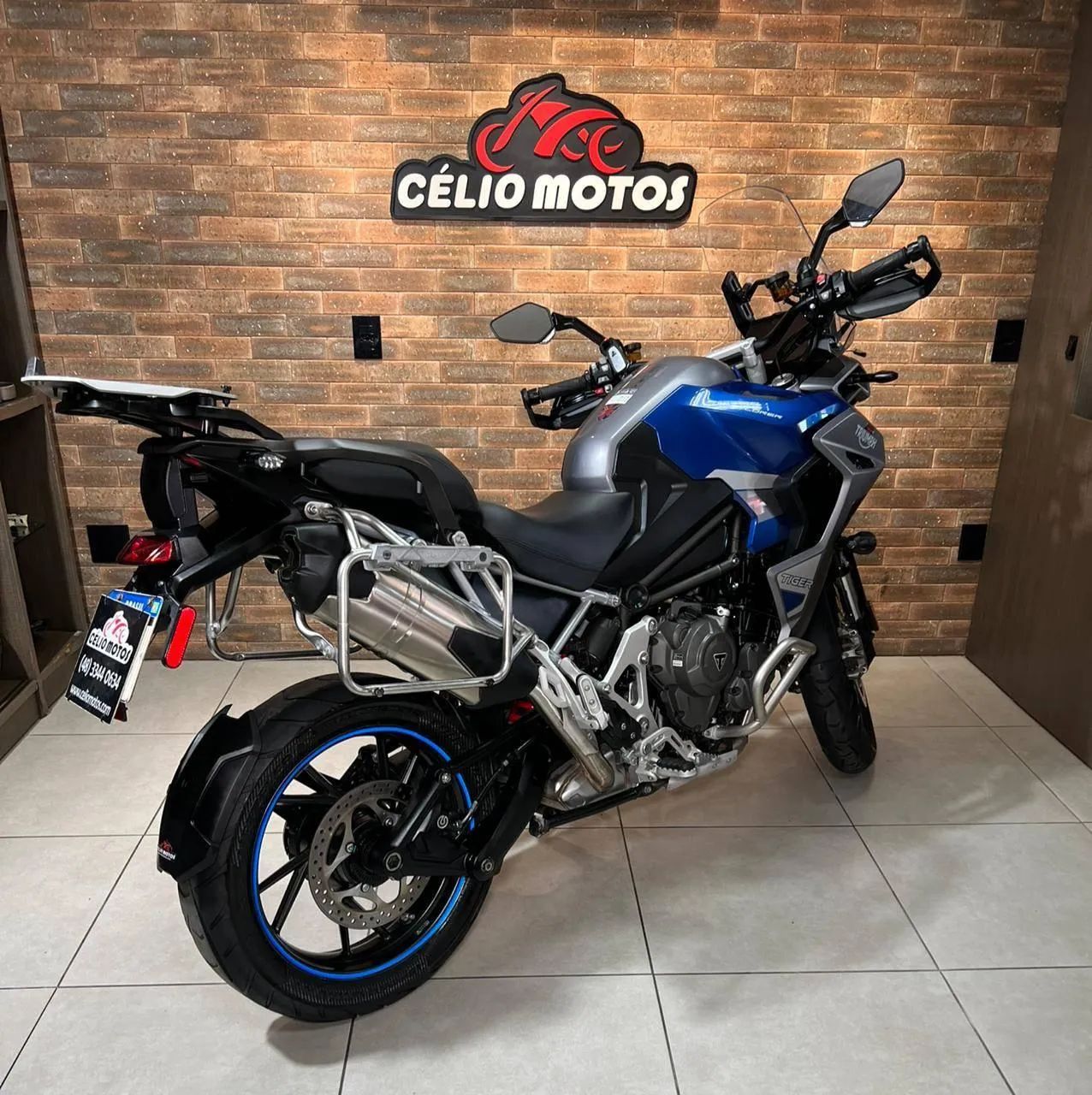 TIGER 1200 GT EXPLORER  AZUL 2022/2023 - Foto 3