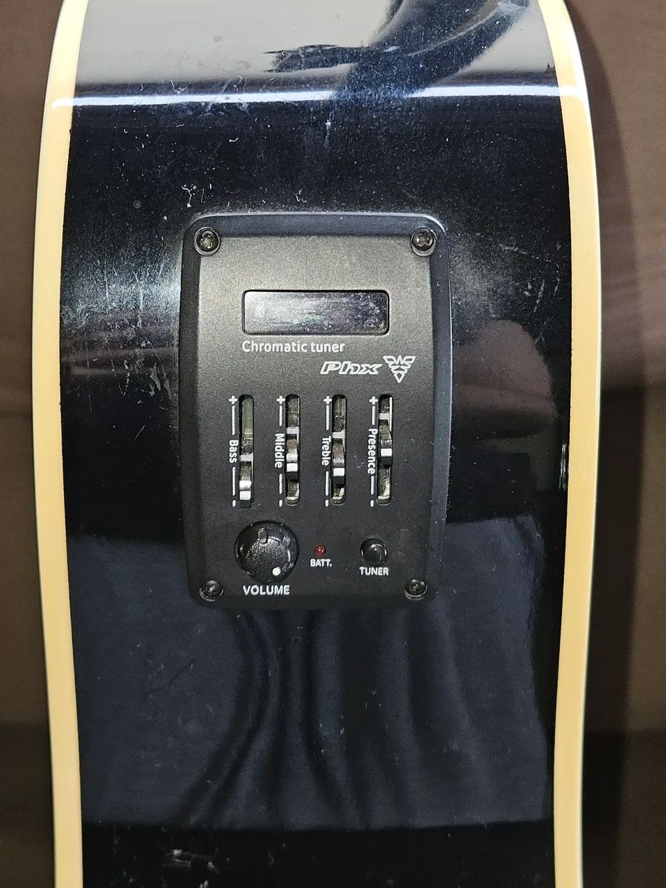 violão PHX PX-199EQBK eletroacústico  - Foto 3