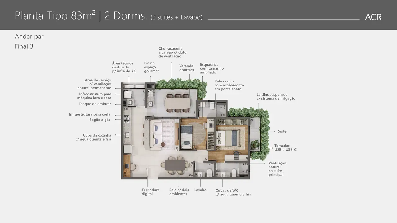 PLANTA 83m²