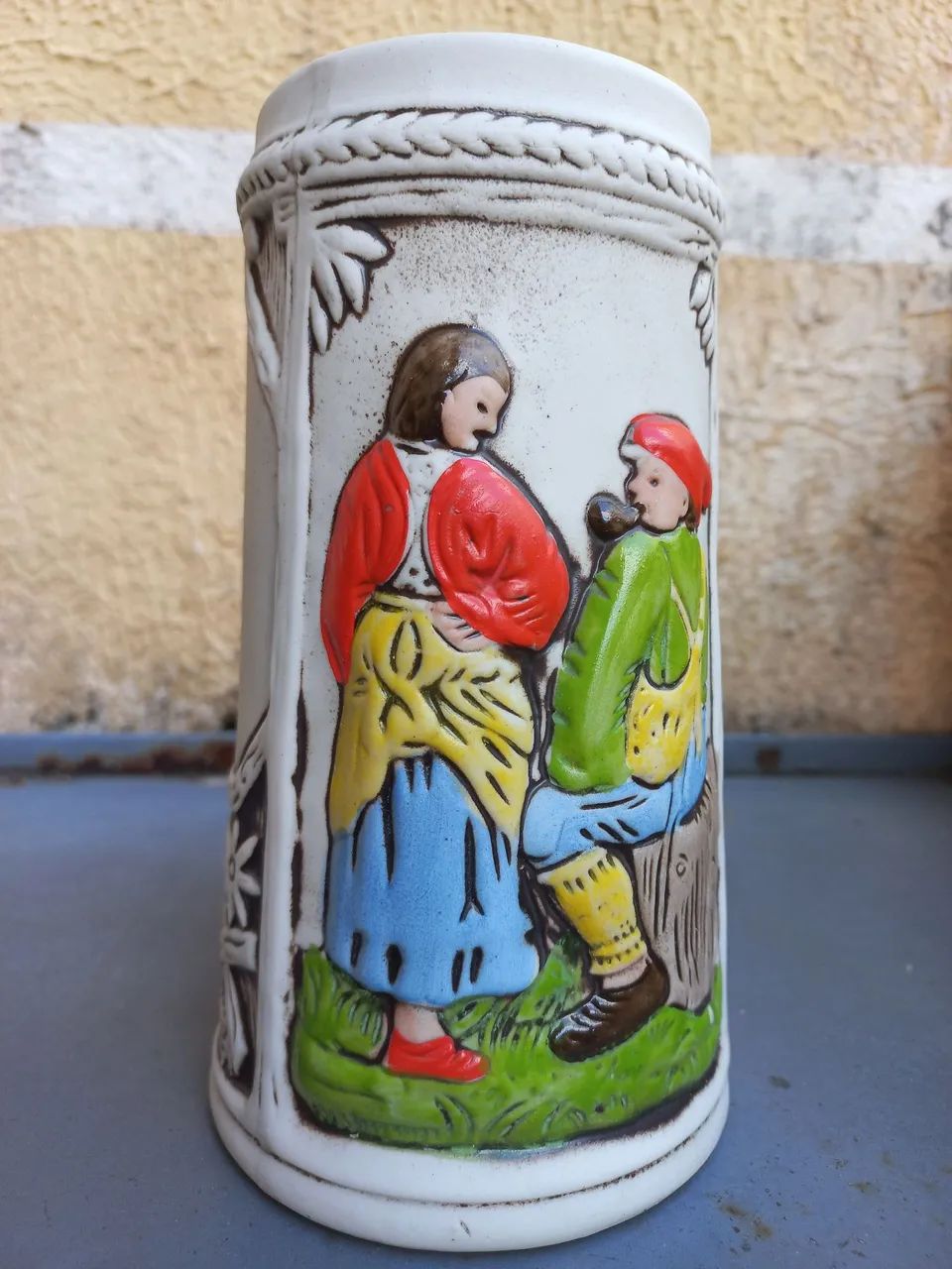 Caneca de chopp antiga década de 1960.