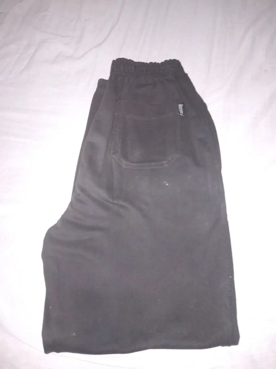 Calça de moleton preta de boa marca e qualidade  - Foto 5