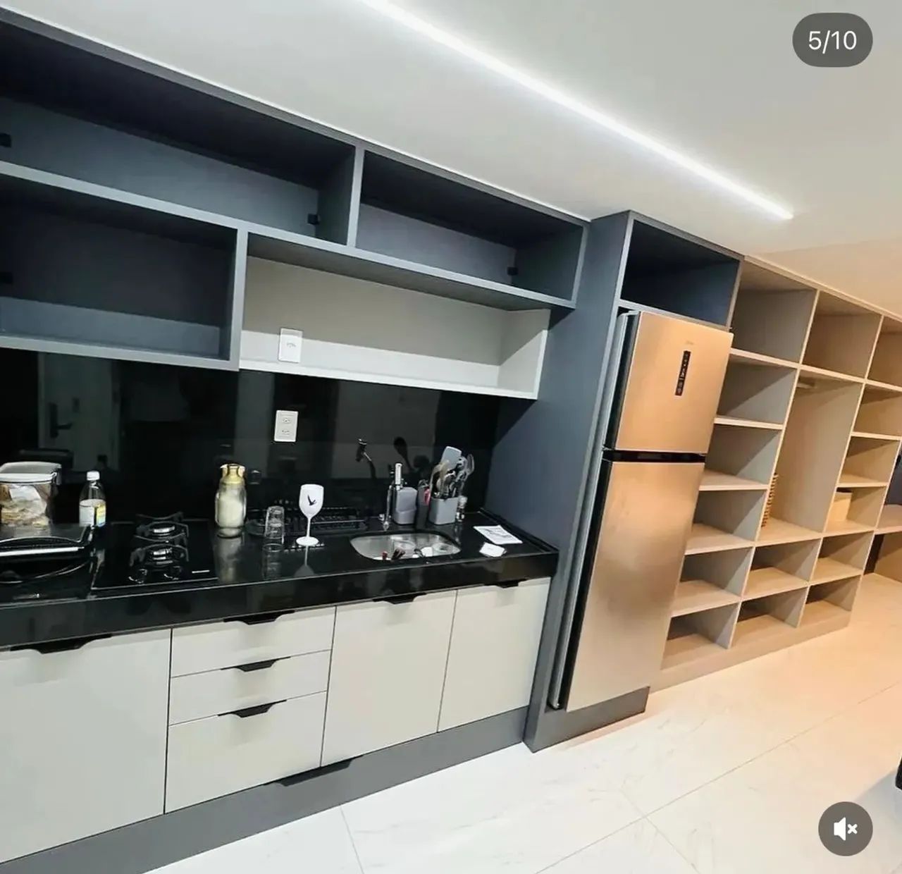 linda flat Mobilado na beira mar do Cabo Branco, pronto para rentabilizar! - Foto 7