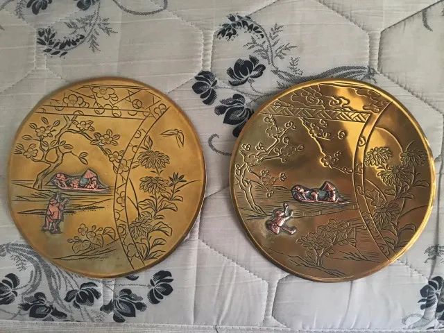 Pratos decorativos Japoneses