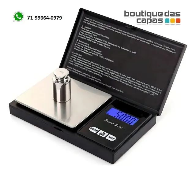 BALANÇA DIGITAL MINI ONISTEK ATÉ 500g