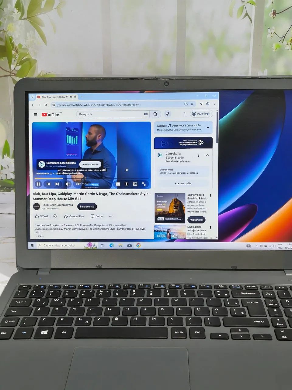 Notebook Samsung i3 tela incrível  - Foto 3