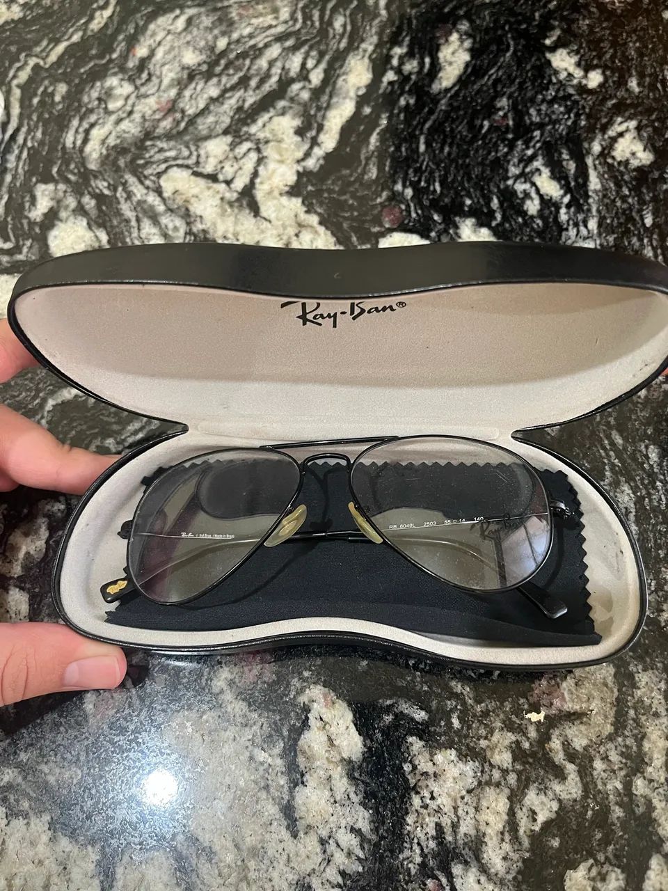 Armação Ray Ban original unisses modelo aviador  - Foto 3