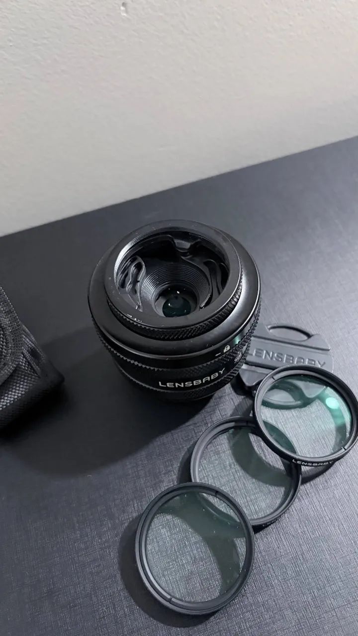Lente Lensbaby Sol 45mm f/3.5 para Fujifilm X + Kit Macro - Foto 5