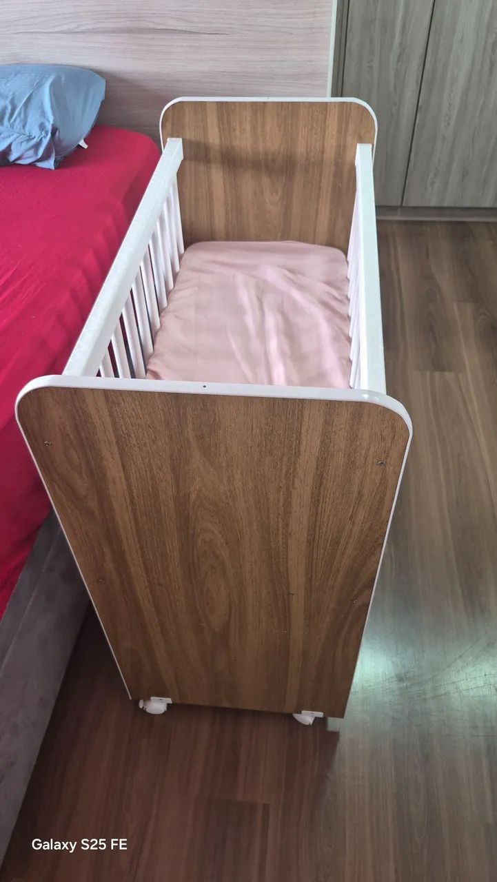 MINI BERÇO + COLCHÃO 