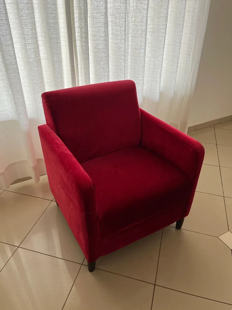 Poltrona veludo alto padrão  - Foto 3