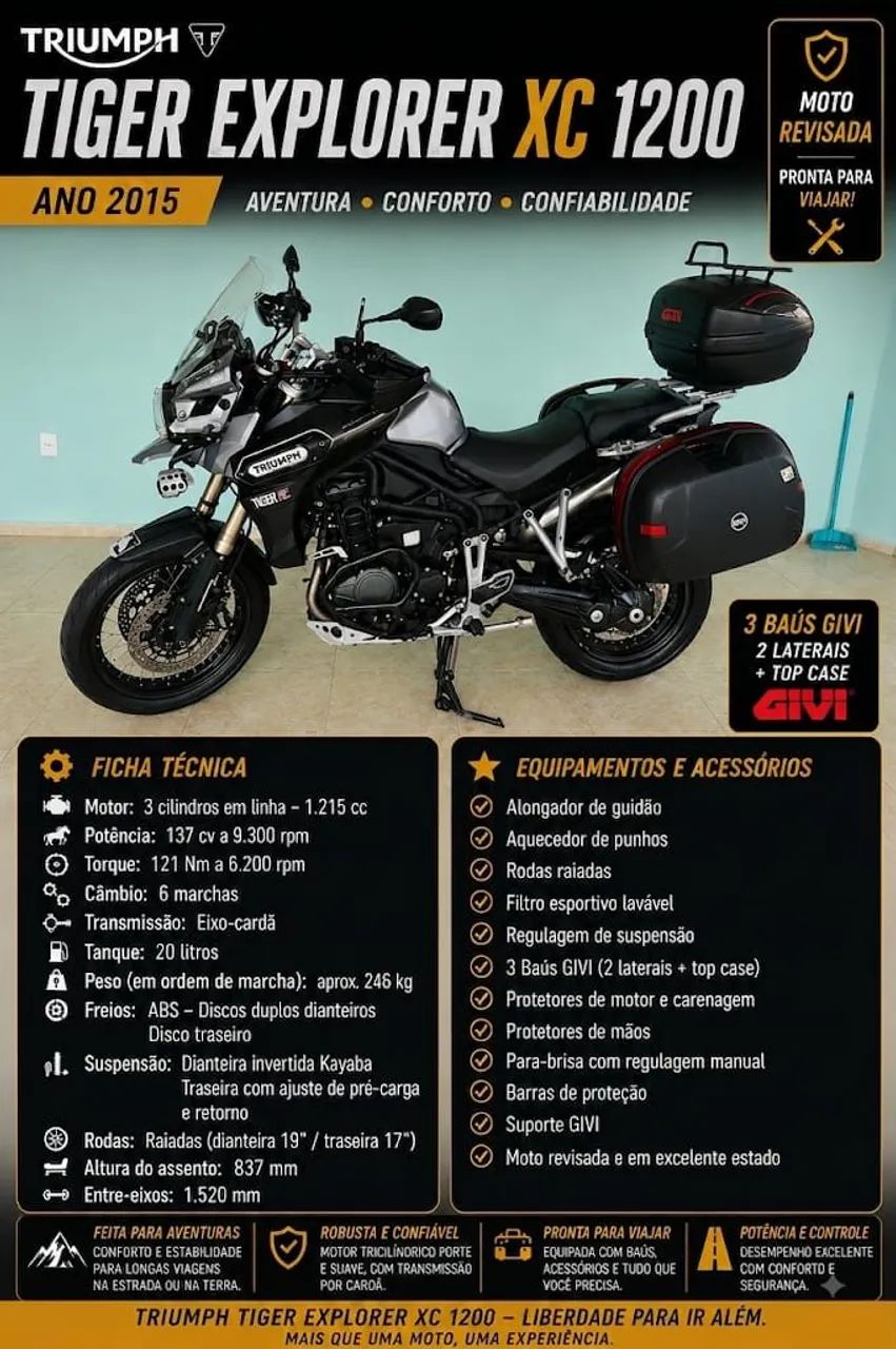 Triumph Tiger Explorer XC 1200 