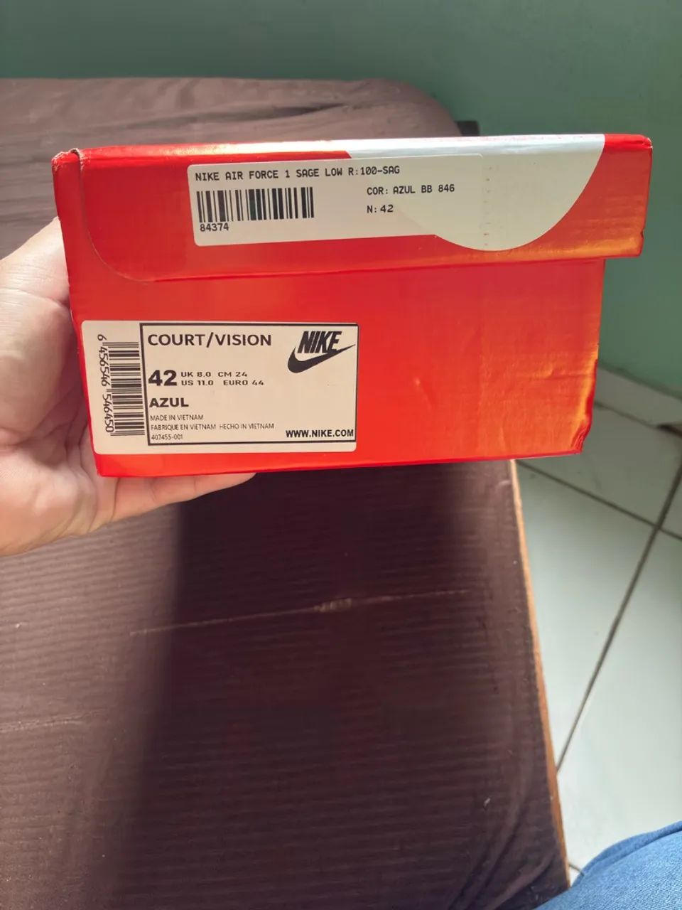 Tênis Nike court vision n 42 - Foto 4