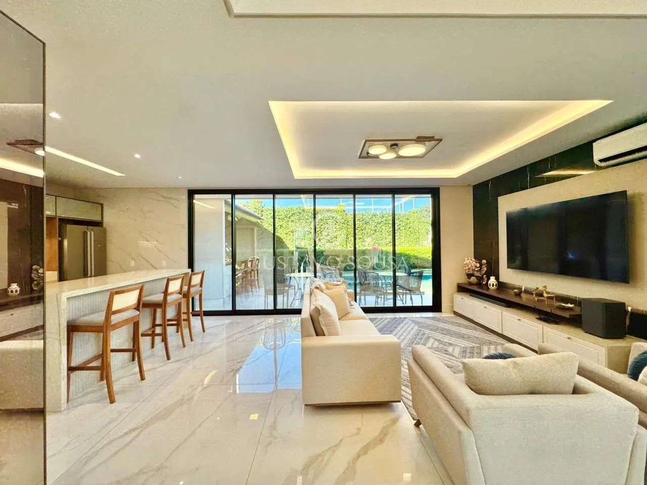 Casa com 5 dormitórios à venda, 400 m² por R$ 6.500.000 - Alphaville Fortaleza - Fortaleza - Foto 2
