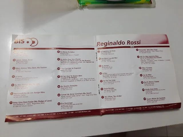CD Duplo Reginaldo Rossi Série BIS Original - Foto 4