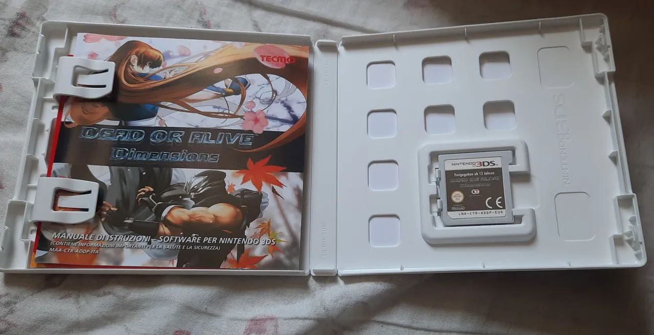 Dead or Alive Dimensions 3DS Original - Jogos de Vídeo Game