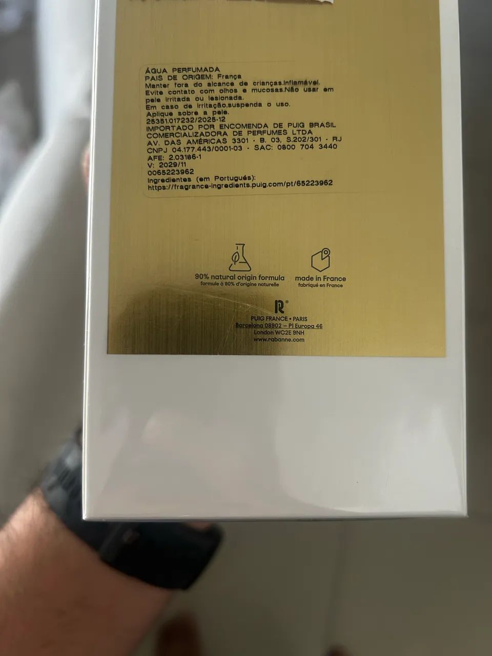Perfume Million Gold 