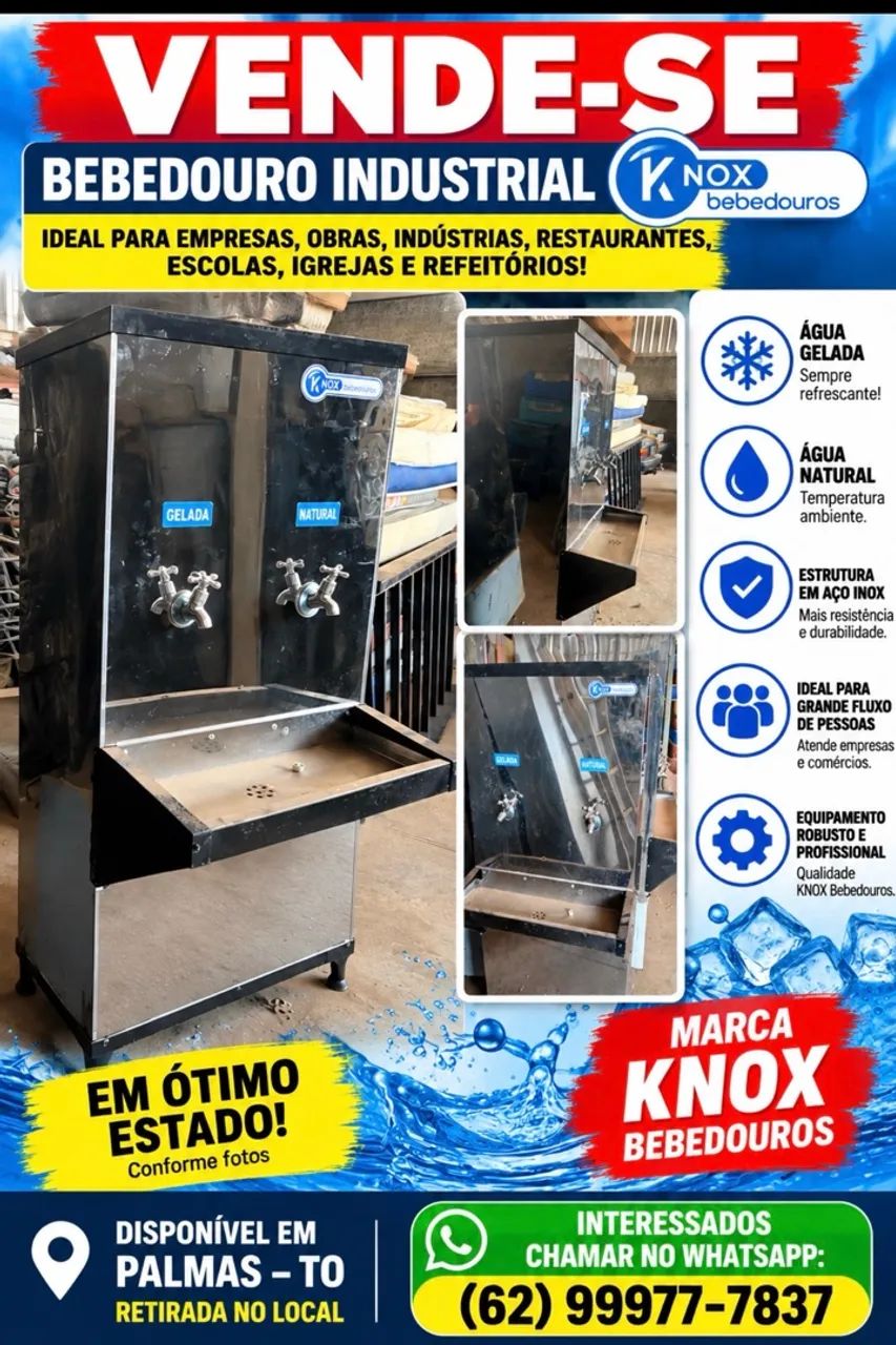 Vendo Bebedouro industrial 
