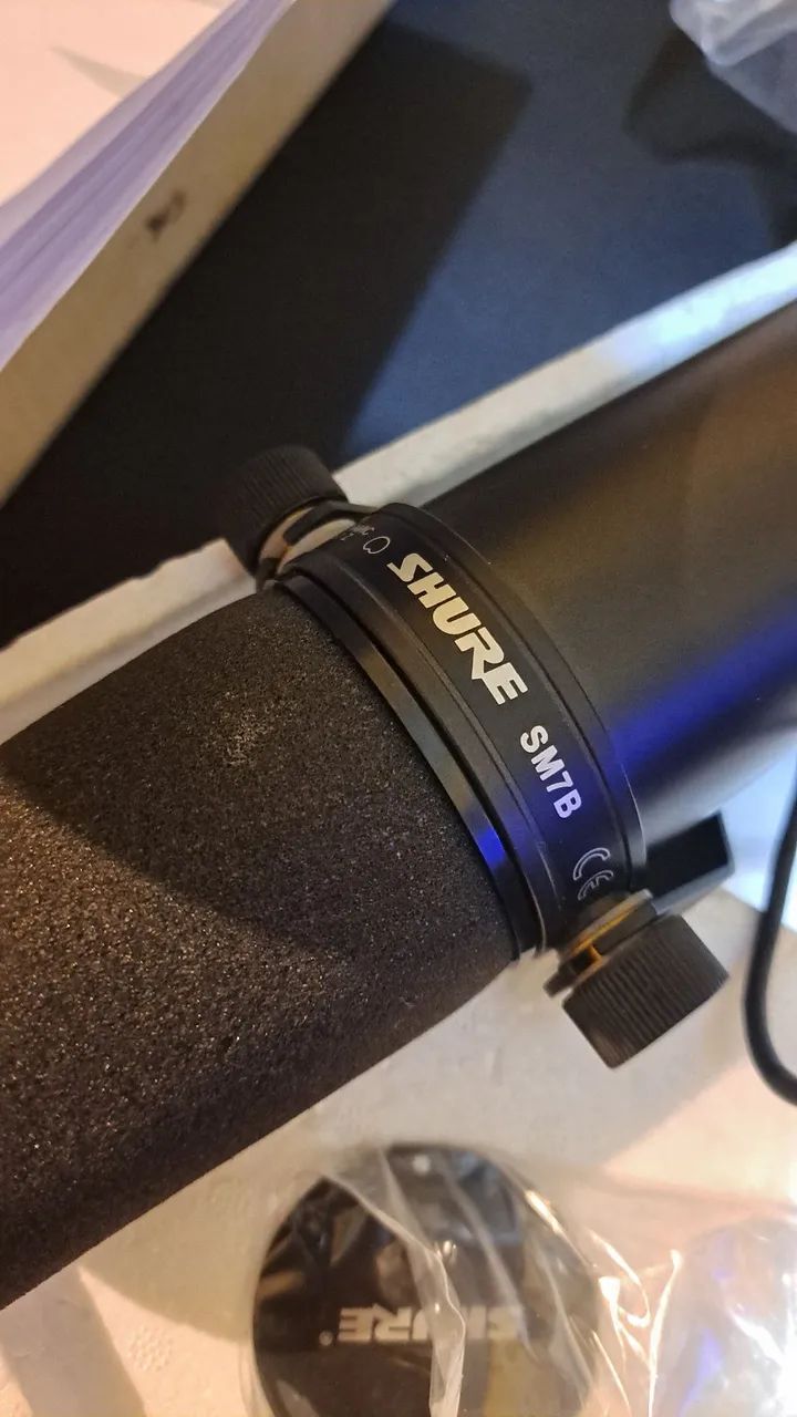 microfone shure sm 7b  - Foto 2