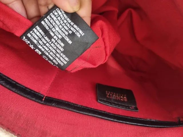 BOLSA TOTE DE COURO BEGE SCHUTZ ZENDY - Foto 4