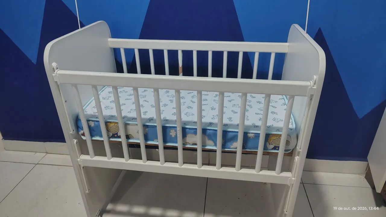 MINI BERÇO  COM COLCHÃO  - Foto 3