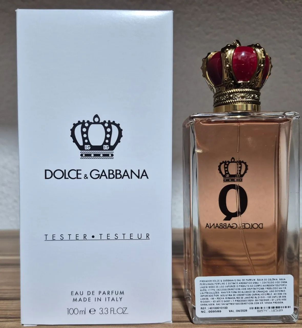 PERFUME DOLCE GABBANA Q EDP 100ML NOVO ORIGINAL  - Foto 4