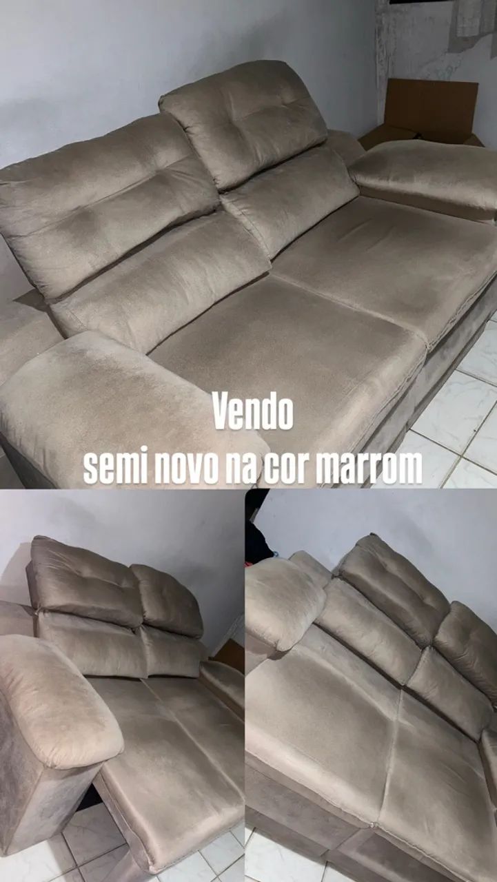Sofá semi novo