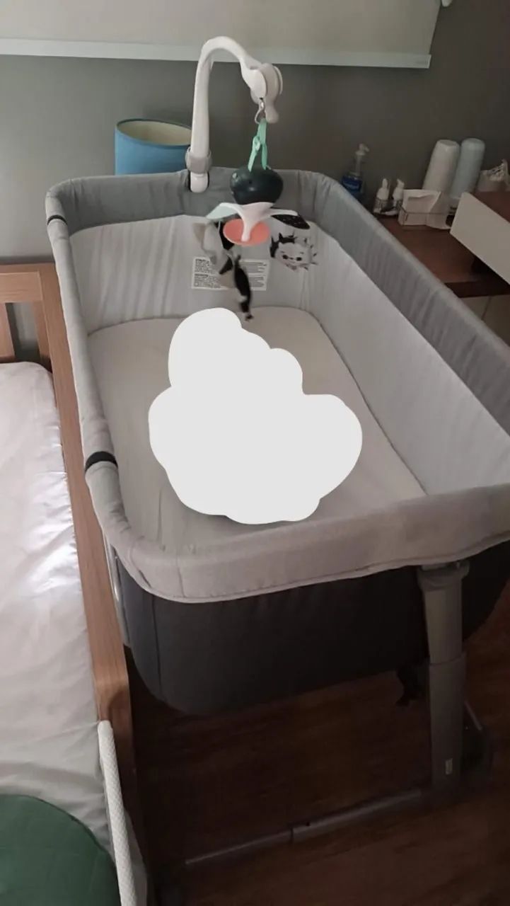 Co-bed Cosco Kids (berço portátil) usado por 2 meses!