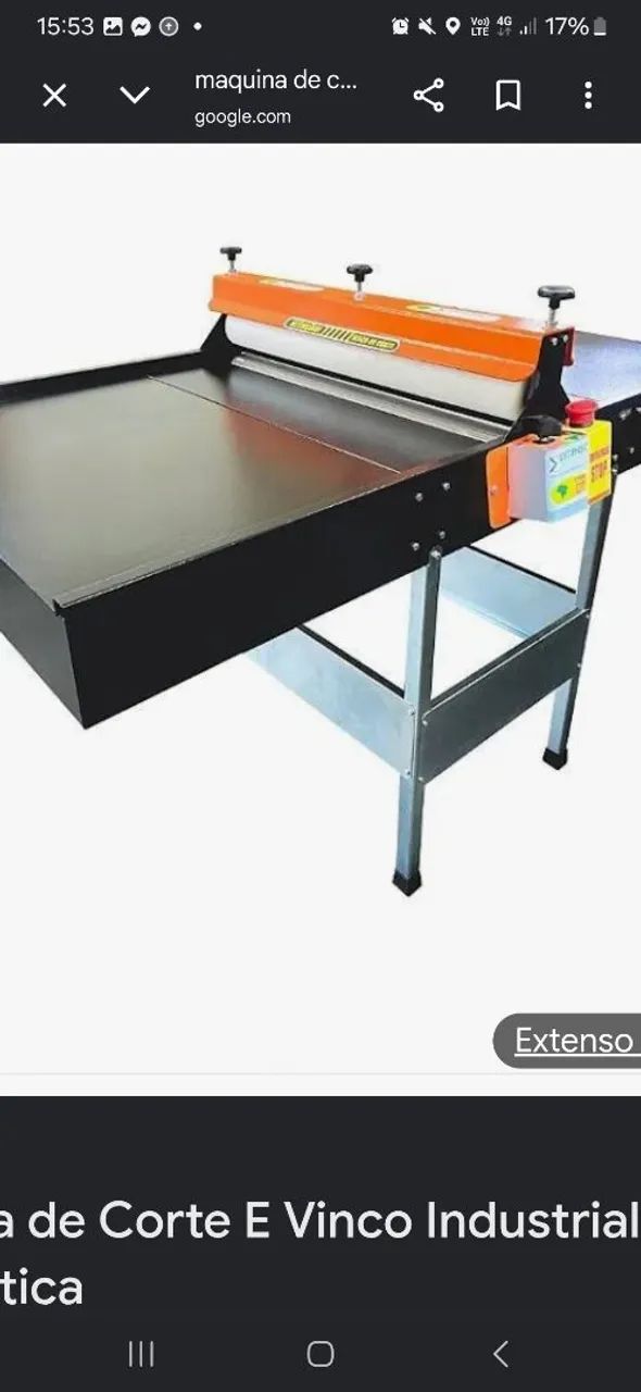 Maquina de corte vinco.e seladora - Foto 3