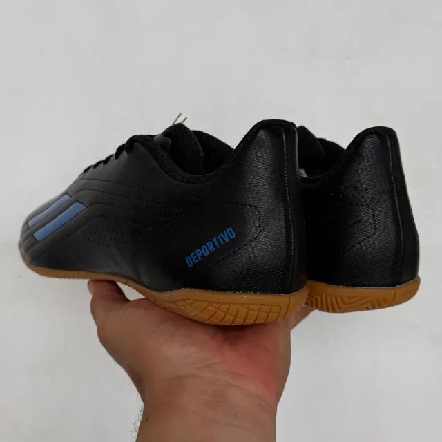 Chuteira Adidas Deportivo II Futsal Preto Masculino Adulto Novo Original Tamanho 42 - Foto 5