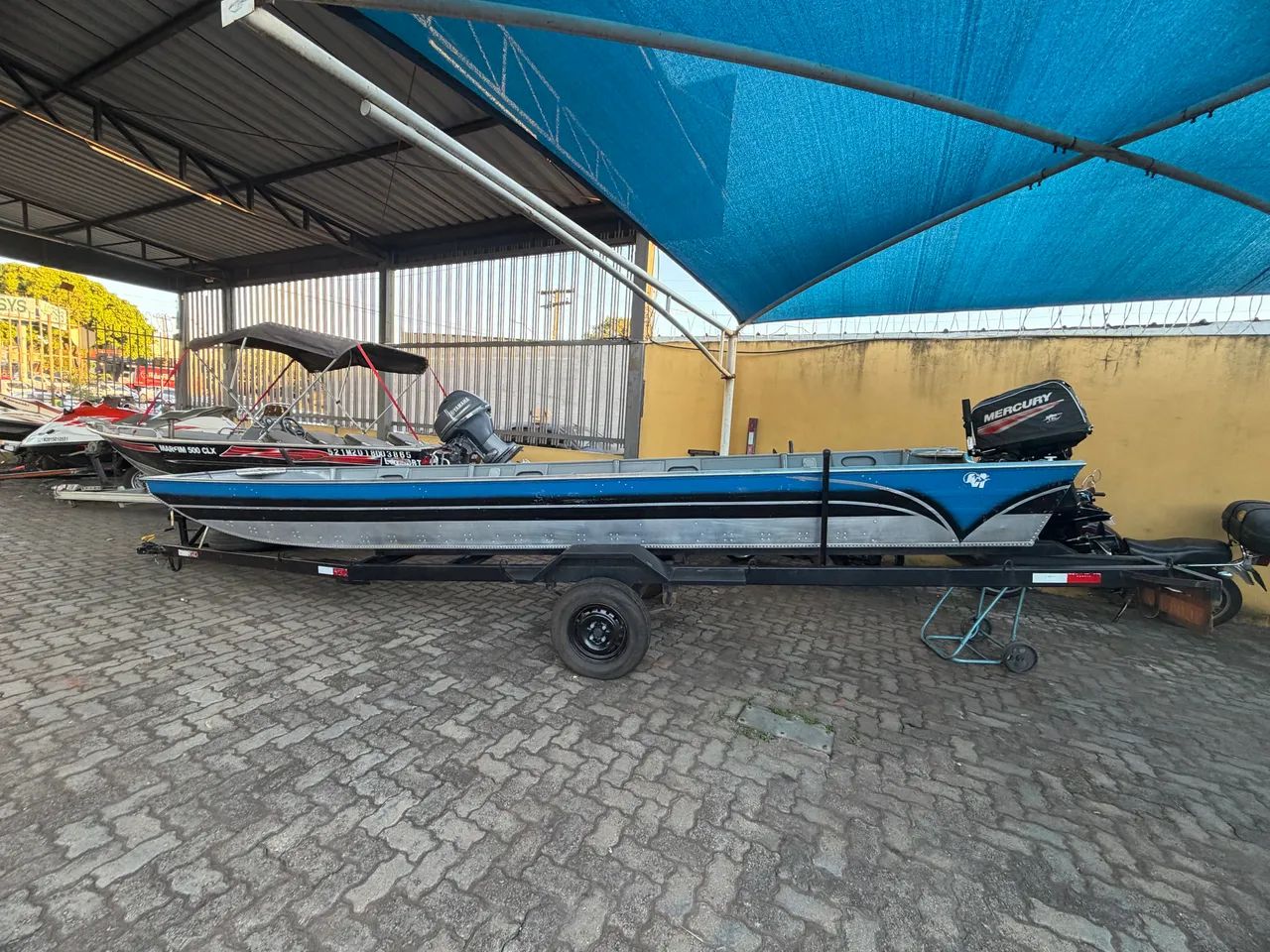 Conjunto canoa motor 30 marreco  - Foto 5