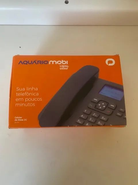 Celular de Mesa 2G da Aquário (Linha CA-42S/Aquário Mobi)