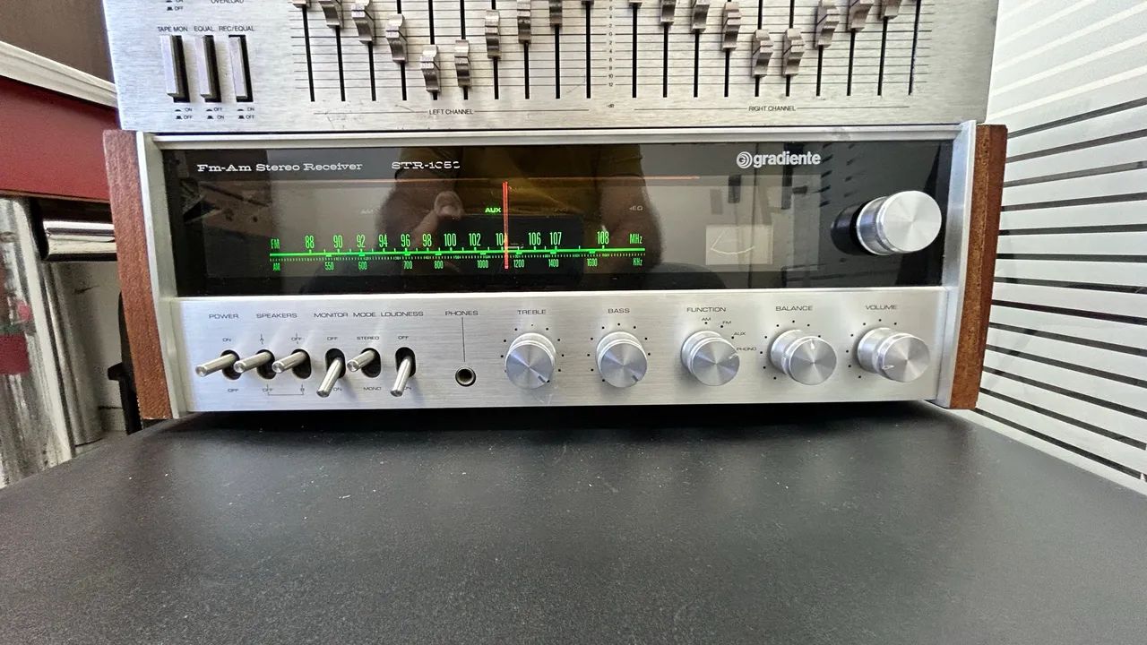 Receiver Gradiente STR-1050 - Revisado e Funcionando Perfeitamente - Foto 2