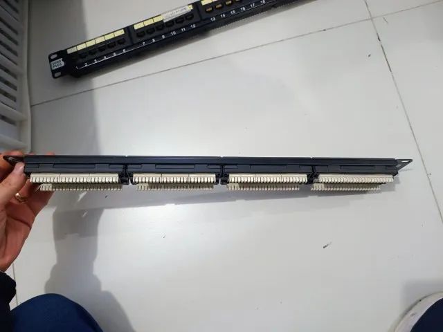 Patch Panel Furukawa CAT5e 24 Portas - Excelente Estado - Foto 5