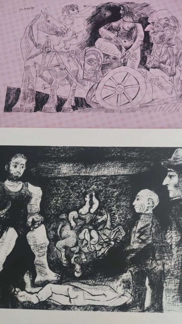 COLEÇÃO DE GRAVURAS DE PABLO PICASSO - Foto 4