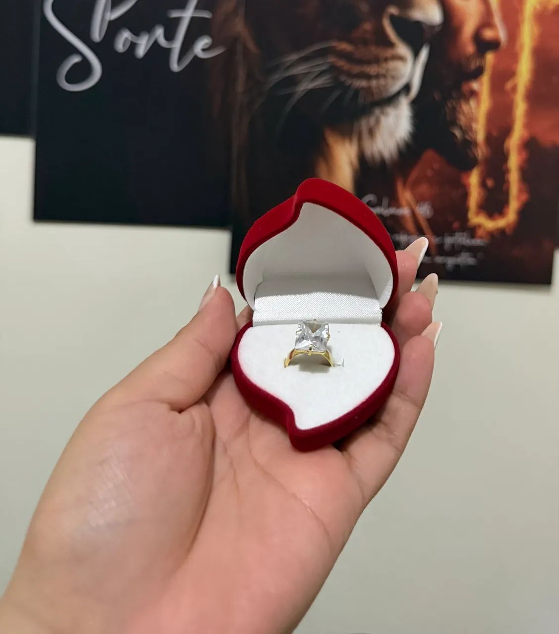 Anel de ouro 18k