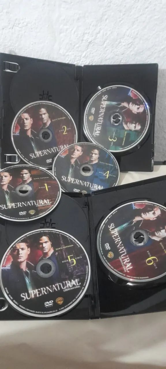 BOX DVD SUPERNATURAL 