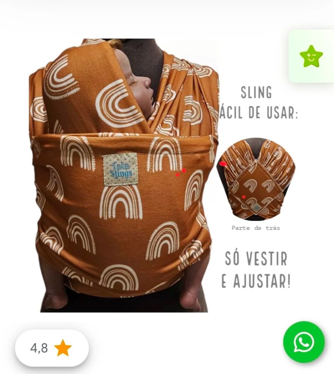 Tata Sling Malha Boho
