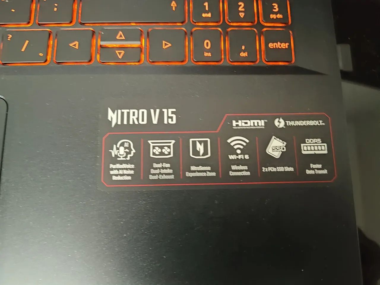 Notebook Gamer Acer V15 RTX4050 - Foto 2